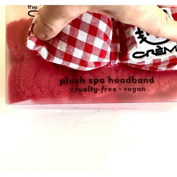 Hello Kitty Headband Red & White Gingham Check - Picture 4 of 6